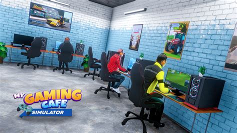 gaming cafe simulator.